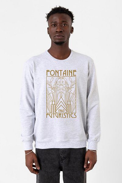 Tshirthane Ανδρικό φούτερ Bioshock Fontaine Futuristics Karmelange 2ip