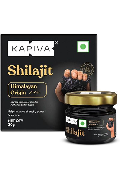 KAPİVA Kapiva Himalayan Shilajit Resin 20 gm