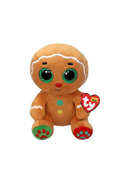 TY Beanie Boos 15 cm Wide Coconut Gingerbread Plush Cookie Man
