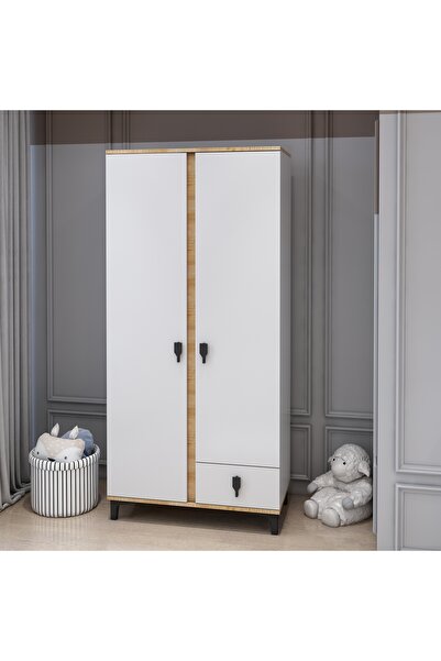 PATİKO ROSE 2 KAPAKLI DOLAP MEŞE