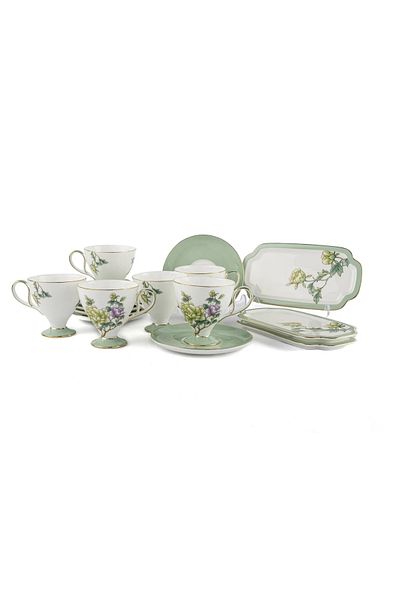 Mikasa Moor Glory 15 Piece Set of 6 Coffee Cups 90Cc