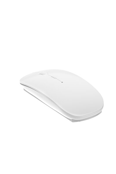 WIWU Kablosuz Mouse Wiwu Wimice Dual Serisi WM101 Pro 1600 DPI v5.3 Beyaz