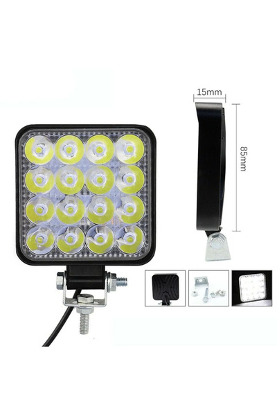 ASTRA LED 12-24V 16 LED Offroad ATV Kamyon Tır Traktör İş Makinesi
