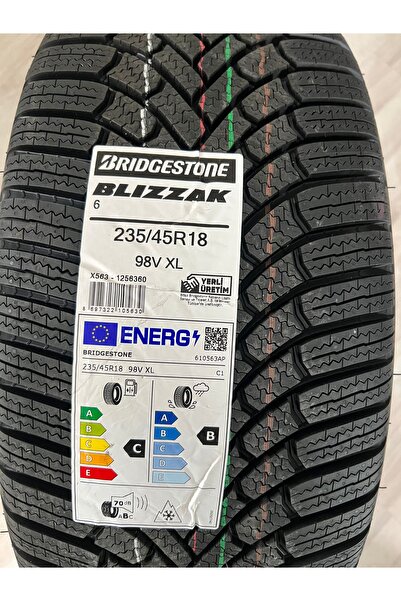 Bridgestone BRİDGESTONE / 235/45R18 (BLIZZAK 6) 2024 KIŞ LASTİĞİ