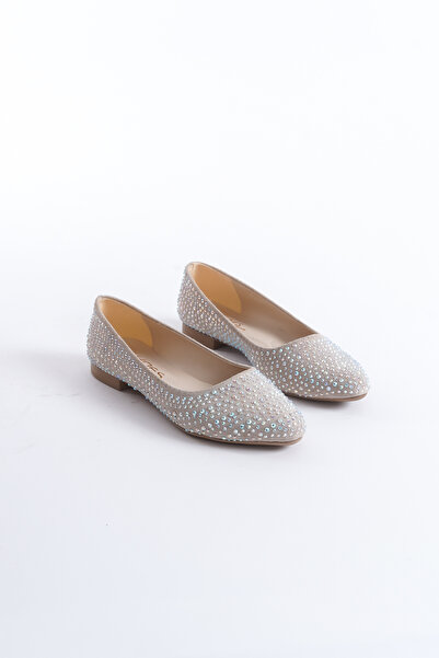 hmdyıl μπαλέτο με πέτρες από σουέτ