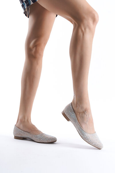 hmdyıl μπαλέτο με πέτρες από σουέτ