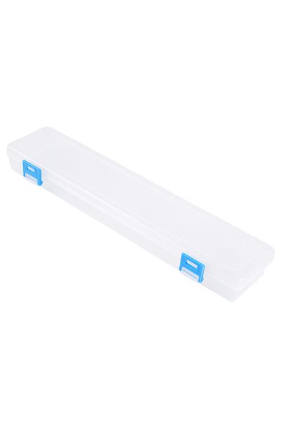 Choice 1pc 1pc White Storage Box 33x7x3.5cm For Brushes Painting Pencils Watercolour Pens Arts Crafts Sewin