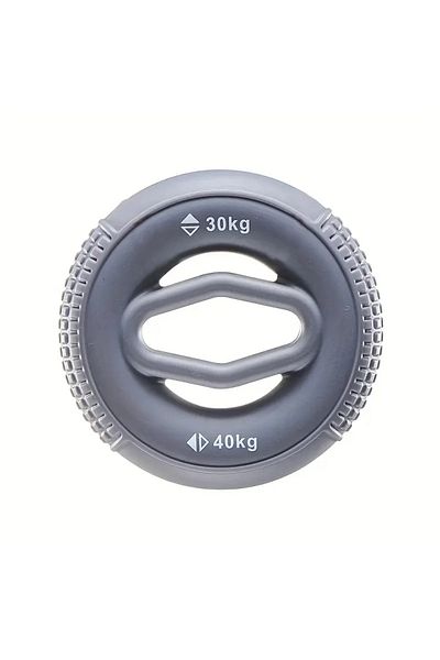 Choice Gray 30-40kg 1pc Silicone Finger Gripper Anti-slip Finger Massage Grip Ring Fingerforearm Trainer- I
