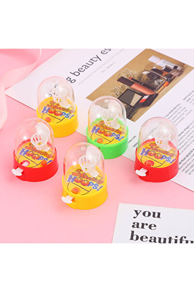 Choice 10 قطع عشوائية اللون 10 قطع سطح المكتب آلات رمي كرة السلة لعبة رمي الأ...