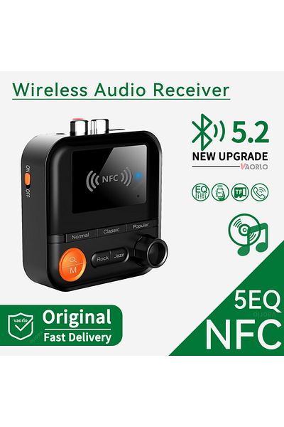 Choice Eq Receiver Nfc Bluetooth Audio Receiver 5 Eq Music Effects Wireless Adapter With Mic Hifi Stereo 3.
