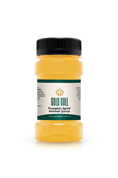 gold gull Pumpkin Spices (Baharatlı Bal Kabağı) Aromalı Kahve ve Meyve Şurubu...