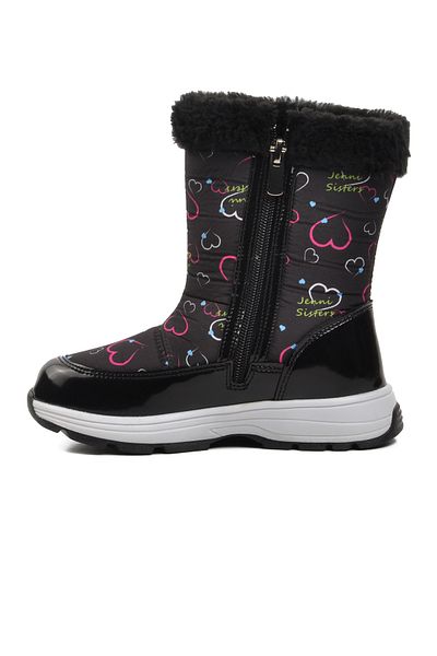 pepino Walkway Black Girl's Snow Boots