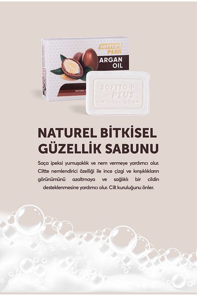 Softto Plus Argan Oil Soap - Elegant and Comfortable
