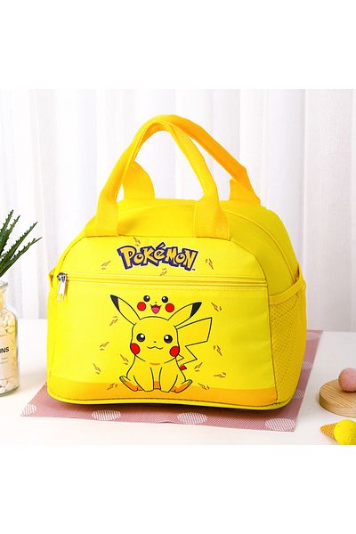 Choice Pikachu-a Pikachu Insulated Lunch Bag, Portable Lunch Box Storage Bag, Foldable Insulated Cooler Han
