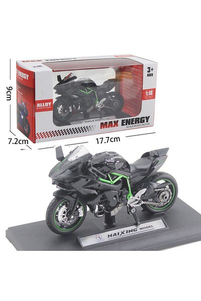 Choice Black 1:18 Home Children Plastic Car Decor Off-road Vehicle Collection Office Model Toy Diecast Moto