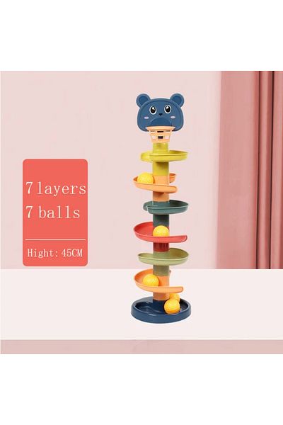 Choice St650 Montessori Baby Toy Rolling Ball Tower Montessori Educational Games For Babies Stacking Track