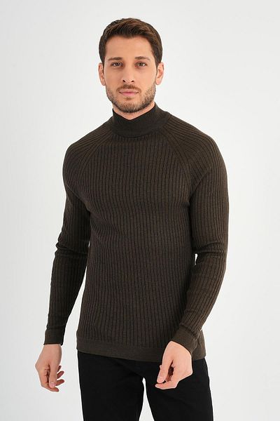 ALEXANDERGARDI Рибен пуловер с яка (E20-5108)