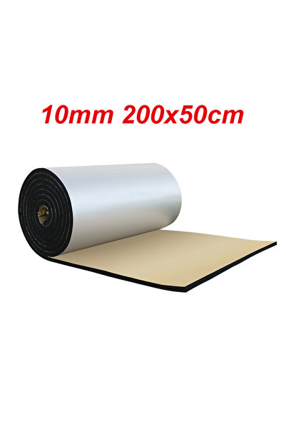 Choice 10mm 200x50cm 200*50cm 5/7/10mm Car Sound Mat Proofing Deadener Heat N...