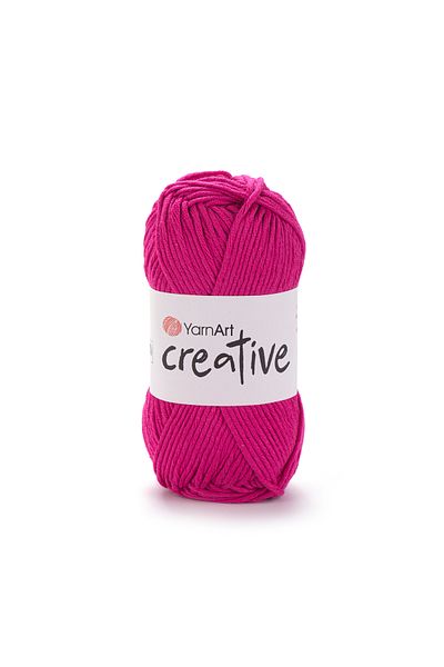 Yarnart Creative - Χειροποίητο Νήμα Πλεξίματος Φούξια-243
