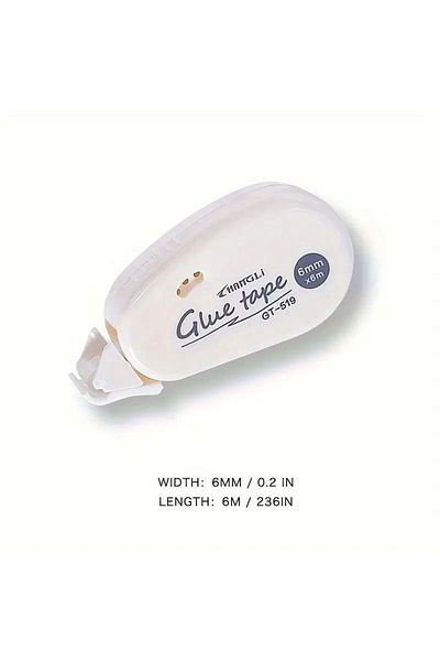 Choice White Double Sided Adhesive Dots Glue Tape - Perfect For Scrapbooking Collage Photo ， Journaling &