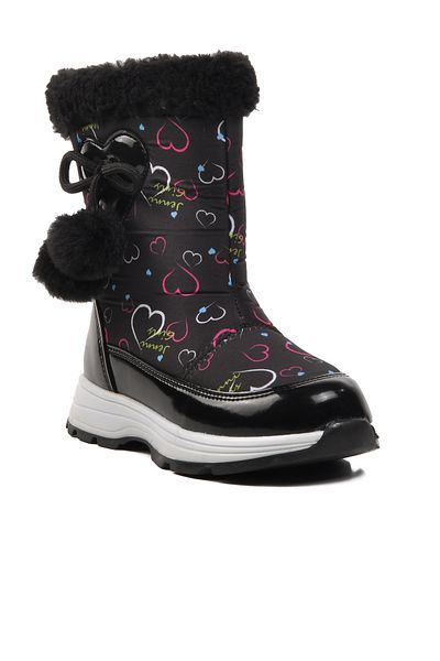 pepino Walkway Black Girl's Snow Boots