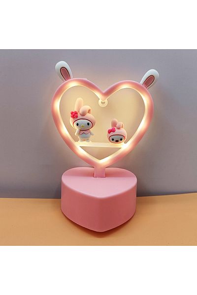 Choice Orange Sanrio Night Light Hello Kitty Cinnamoroll Melody Kuromi Cartoon Kids Glow Table Lamp Creativ