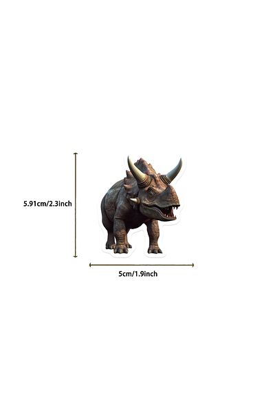 Choice 50pcs-random 50pcs Jurassic Dinosaur Stickers Kids Toy Gift Diy Laptop Phone Suitcase Notebook Ancie