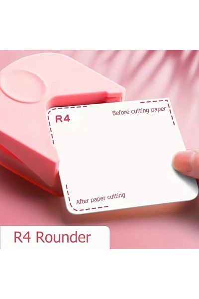 Choice Pink G3170d Paper Cutting And Rounding Cutter Corner Plastic Pvc Film Maker Machine Trimmer Office C