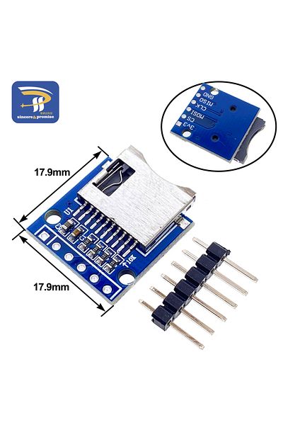 Choice Mini Sd Card Micro Sd Card Mini Tf Card Reader Module Spi Interfaces With Level Converter Chip 5v/3.