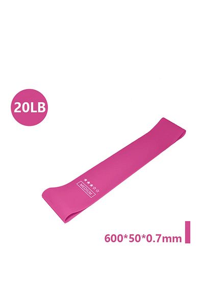 Choice Purple Pink Portable Fitness Workout Equipment Rubber Resistance Bands Yoga Gym Elastic Gum Strength