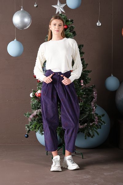 Reckless Style Velvet Trousers