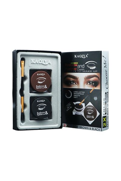 Moda Beauty Eyebrow & Eyeliner Cream Duo
