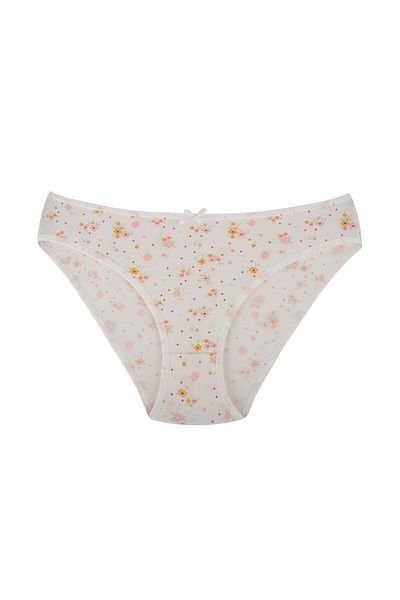 Kompedan Βαμβακερό εύκαμπτο μοτίβο Slip Bikini εσώρουχο |   Β1 26800