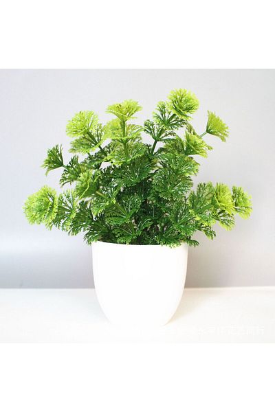 Choice 1PCS Artificial Potted Plant Scene Desktop Home Office Shelf Decor Tabletop Landscape Bonsai Wedd...