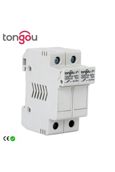 Choice حامل فيوز عالي الجهد 30 أمبير 10*38 مم 2P للطاقة الشمسية الكهروضوئية 1...