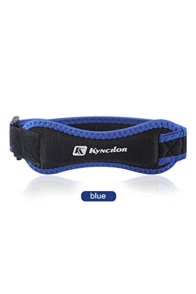 Choice AB013-BU دعامة ركبة قطعة واحدة لوتر الرضفة، قابلة للتعديل، تمتص الضغط