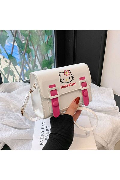 Choice D Anime Sanrio Crossbody Bags Hello Kitty Melody Kuromi Cinnamon Girls Women Luxury Brand Bag High .