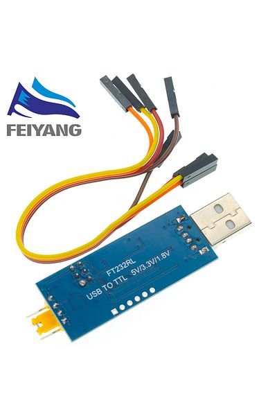 Choice Ft232rl Serial Port Module Usb To Ttl Serial Port Small Board 5v 3.3v 1.8v Level Download The Bur...