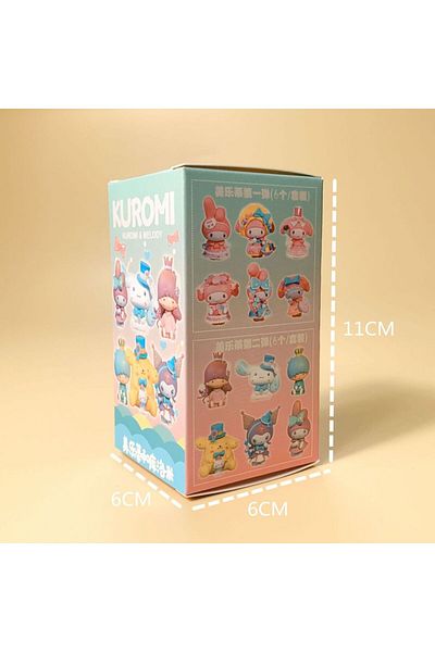 Choice Random 1pcs New Sanrio Blind Box Kawaii Kuromi Cinnamoroll My Melody Figures Dolls Blind Bag Toy For