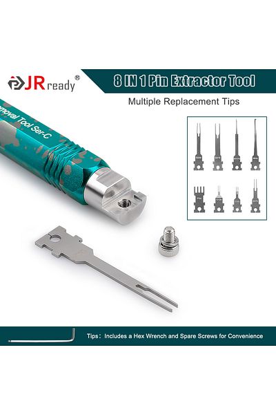 Choice Jrready St5255 Electrical Pin Extractor,terminal Removal Tool Includes Replacement Tips,suitable ...