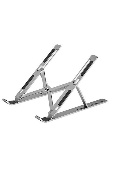 DIXSG Silver Portable Laptop Stand Aluminum Notebook Support Computer Bracket Macbook Air Pro Holder Acces