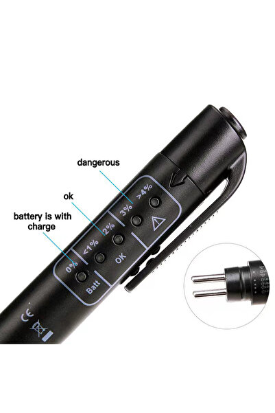 Choice Automotive Brake Fluid Brake Oil Testing Pen Vehicle Brake Fluid Tester Oil Quality Test Display...