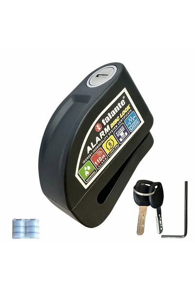 Choice 8300 Black Waterproof Motorcycle Alarm Lock Bike Security Anti-theft Lock Motorbike Mountain Bike Di
