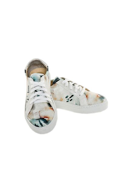 NOOSY Tenis de damă cu imprimeu colorat