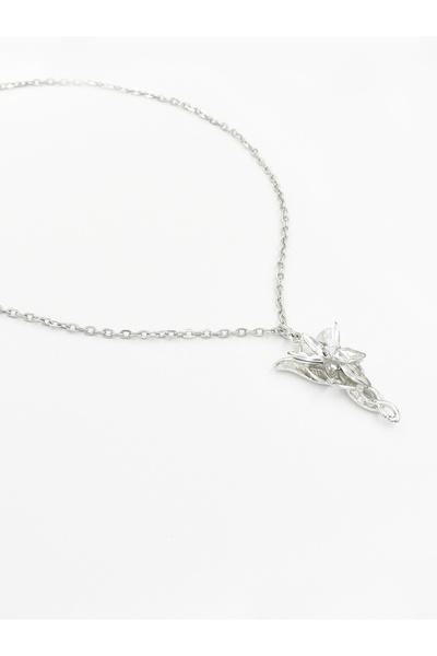 Brezza Lusso Jewelry Gümüş Kaplama Akşam Yıldızı Evenstar- Arwen Kolye - M248