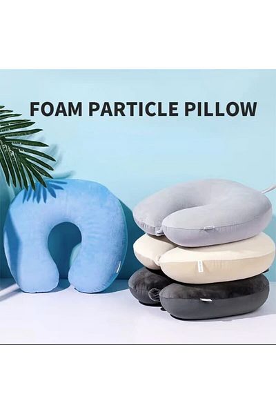 Choice Random Color 1pc Random Color 1pc Soft Travel Pillow With Foam Particles For Comfort On Airplanes Ca