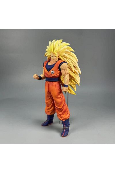 Choice Red No Box Dragon Ball Z Son Goku Ssj3 Figure Super Saiyan 3 Goku Action Figures 30cm Pvc Statue Col