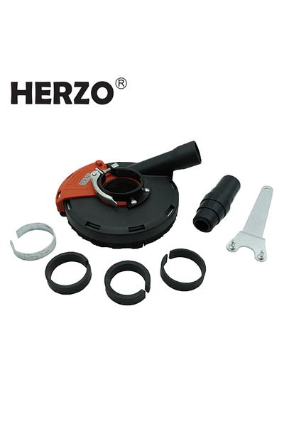 Choice 125 Dust Shroud Herzo Gt119125a 125mm Grinding Dust Shroud For Angle Grinder With Attachments