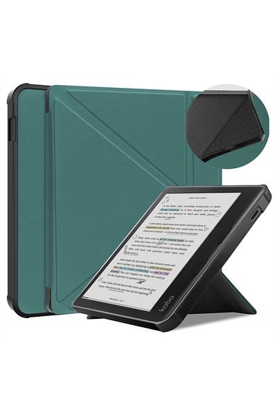 Choice حافظة ملونة لجهاز Kobo Libra 2024 مقاس 7 بوصات مع حامل متعدد الطي وغطاء خلفي ناعم من مادة TPU لجهاز Kobo Libra...