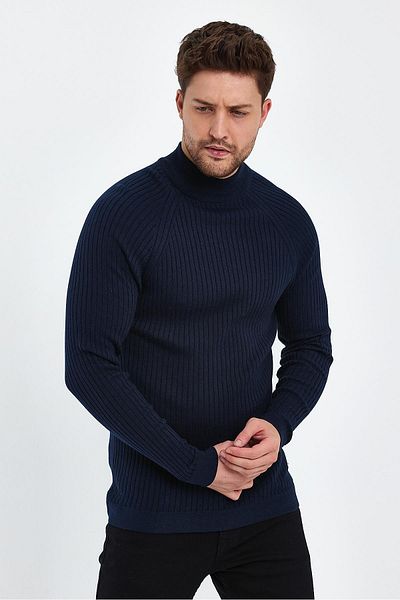 ALEXANDERGARDI Рибен пуловер с яка (E20-5108)